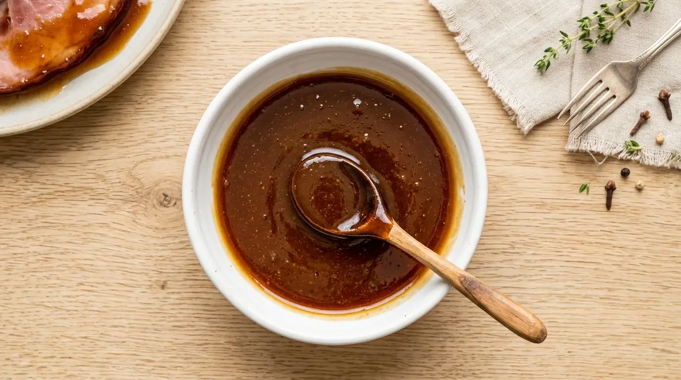 Holiday Ham Glaze: Sweet & Tangy Perfection with Pantry Staples